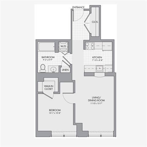 Apartment for rent at 1255 S Michigan Ave, Chicago, IL 60605