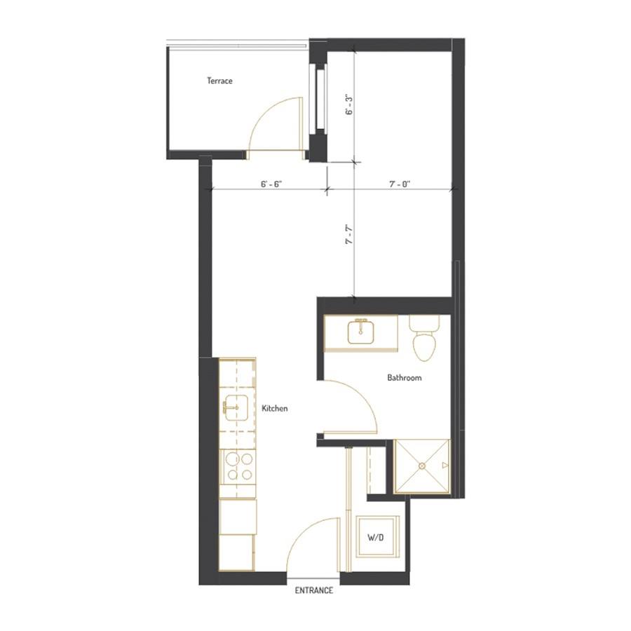 Apartment for rent at 1461 S Blue Island Ave, Chicago, IL 60608