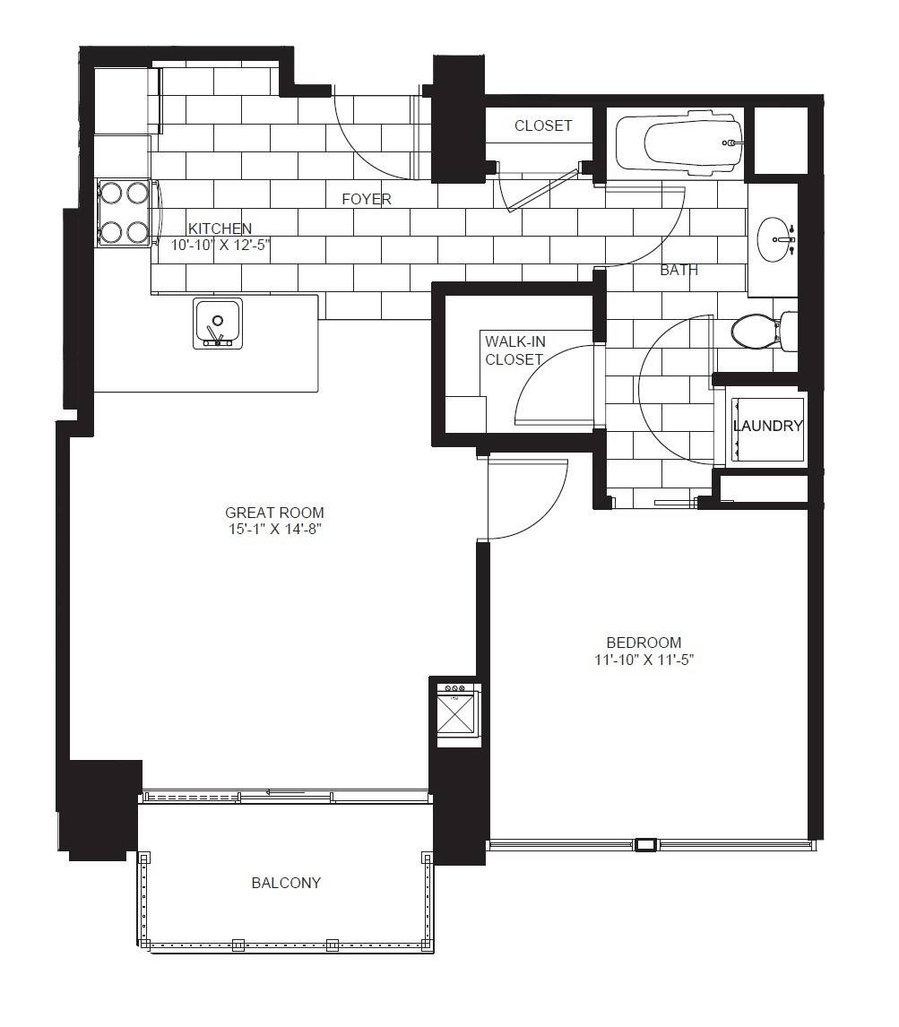 Apartment for rent at 222 W Erie St #2206, Chicago, IL 60654