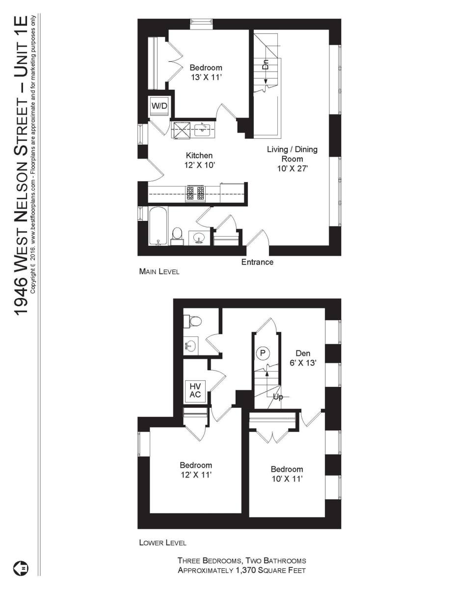 Apartment for rent at 1946 W Nelson St #1E, Chicago, IL 60657
