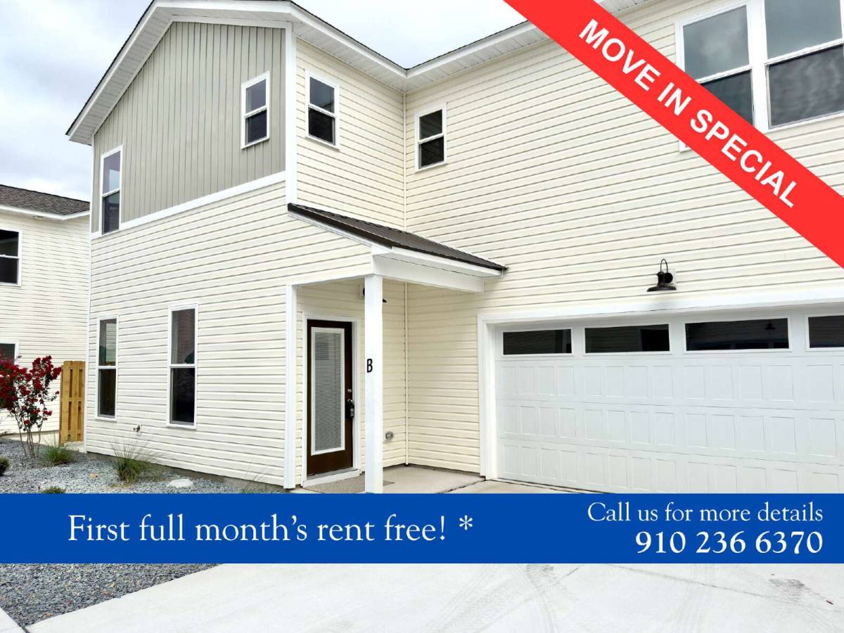 Townhouse for rent at 2852 Worth Dr #D, Wilmington, NC 28412
