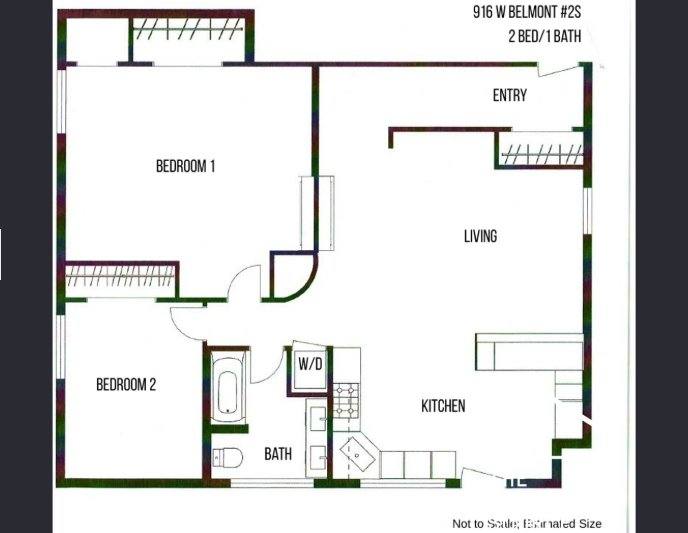 Apartment for rent at 916 W Belmont Ave #2, Chicago, IL 60657