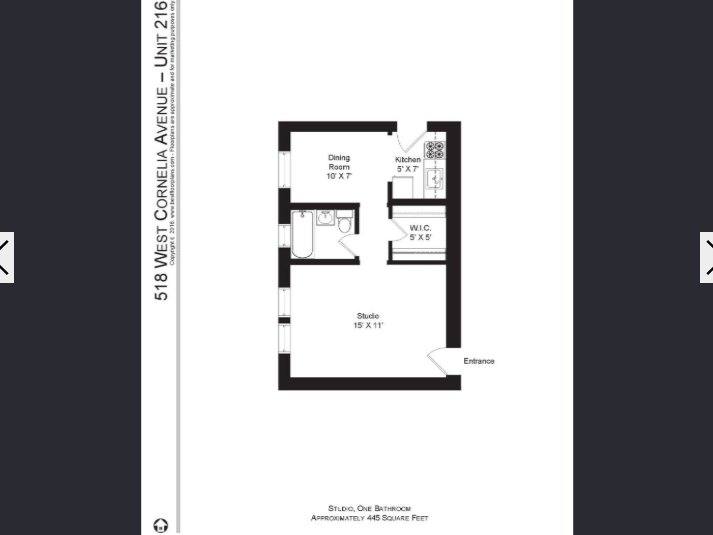 Apartment for rent at 518 W Cornelia Ave #2, Chicago, IL 60657
