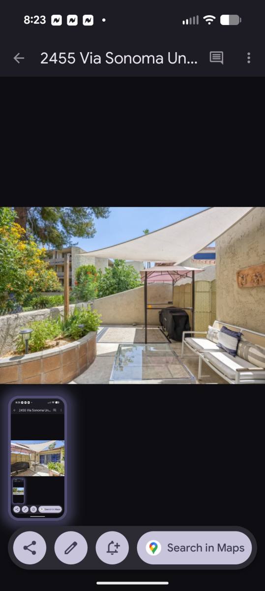 Condo for rent at 2455 Via Sonoma #A, Palm Springs, CA 92264