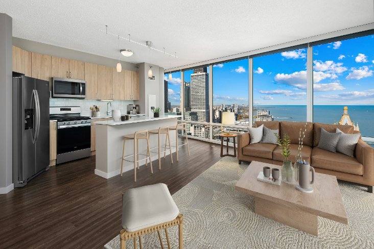 Apartment for rent at 365 E Ohio St, Chicago, IL 60611