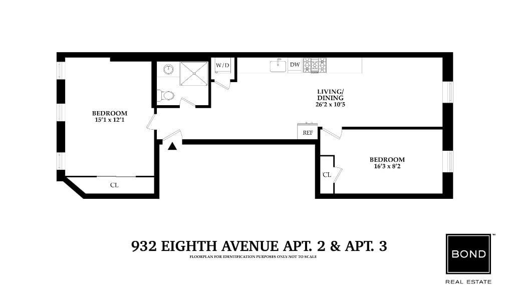 Apartment for rent at 932 Eighth Ave #3, New York, NY 10019