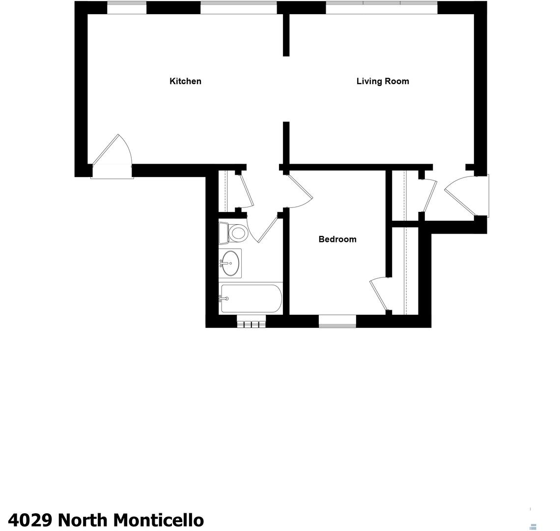 Apartment for rent at 4027-29 N Monticello, Chicago, IL 60618