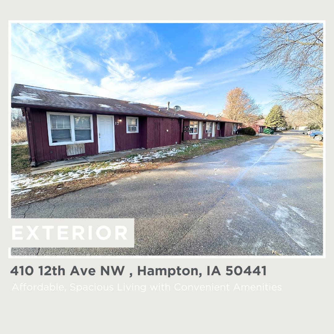 Apartment for rent at 410 12th Ave NW, Hampton, IA 50441