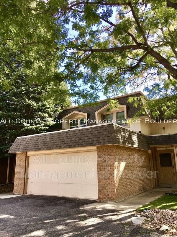 Townhouse for rent at 3850 Paseo Del Prado #1, Boulder, CO 80301