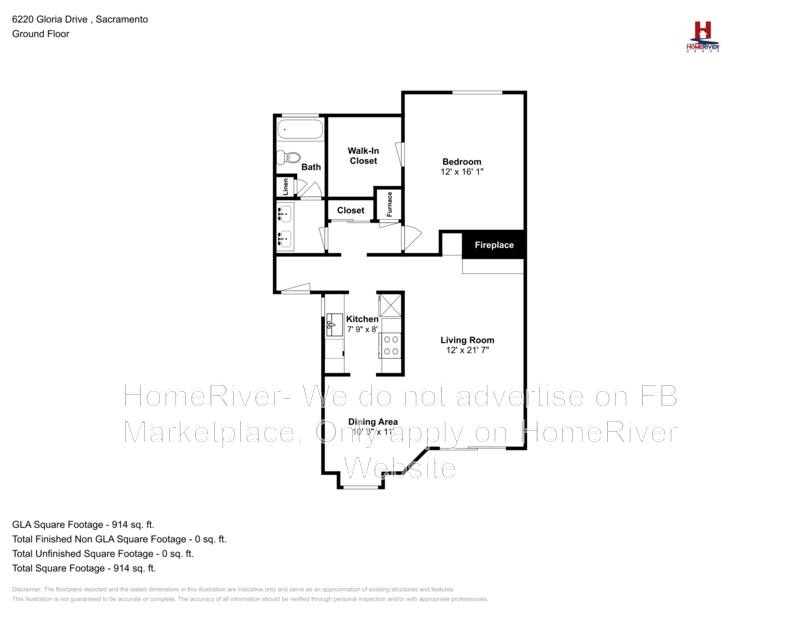 Apartment for rent at 6220 Gloria Dr #1, Sacramento, CA 95831