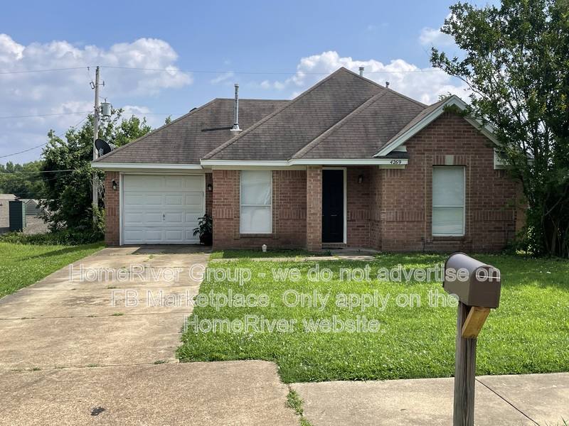 House for rent at 4269 Appian Dr, Memphis, TN 38128