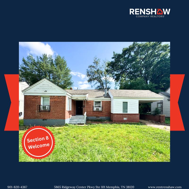 House for rent at 3737 Given Ave, Memphis, TN 38122
