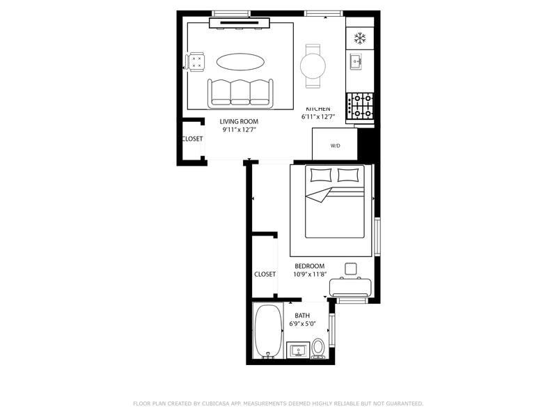 Townhouse for rent at 1223 N Franklin St #2F, Philadelphia, PA 19122