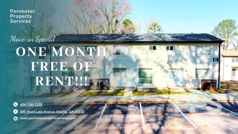 Apartment for rent at 390 W Lake Ave #B9, Atlanta, GA 30318