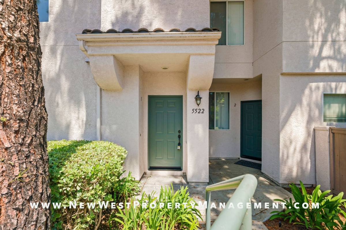 Townhouse for rent at 5522 Renaissance #1, San Diego, CA 92122