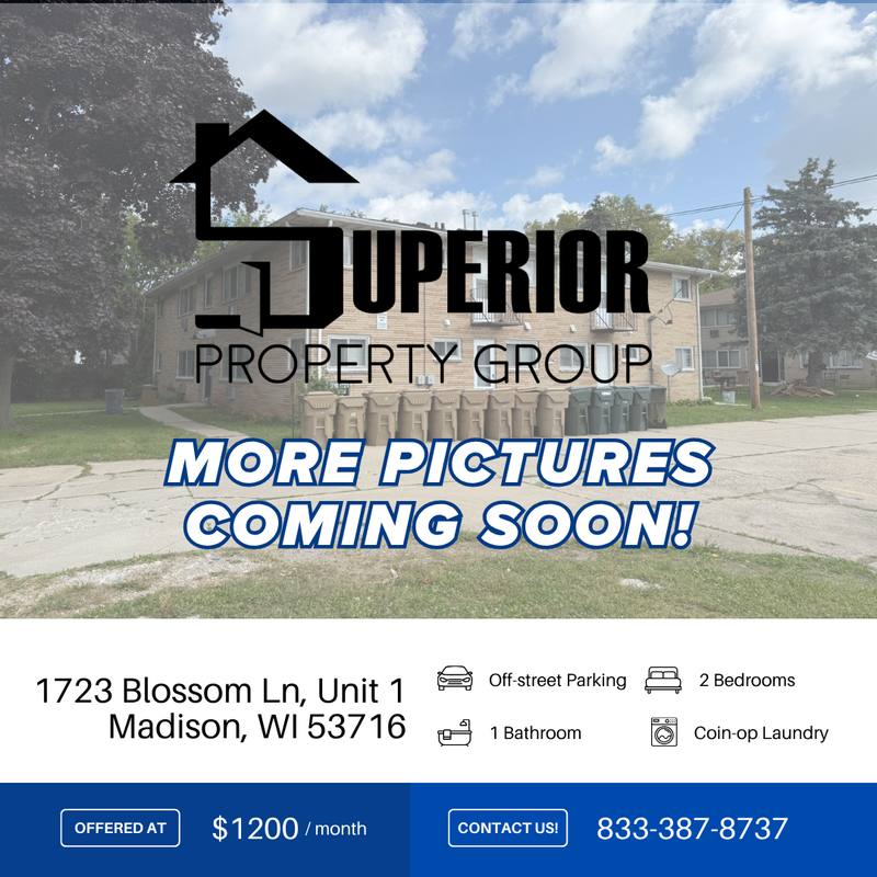 Apartment for rent at 1723 Blossom Lane #1, Madison, WI 53716