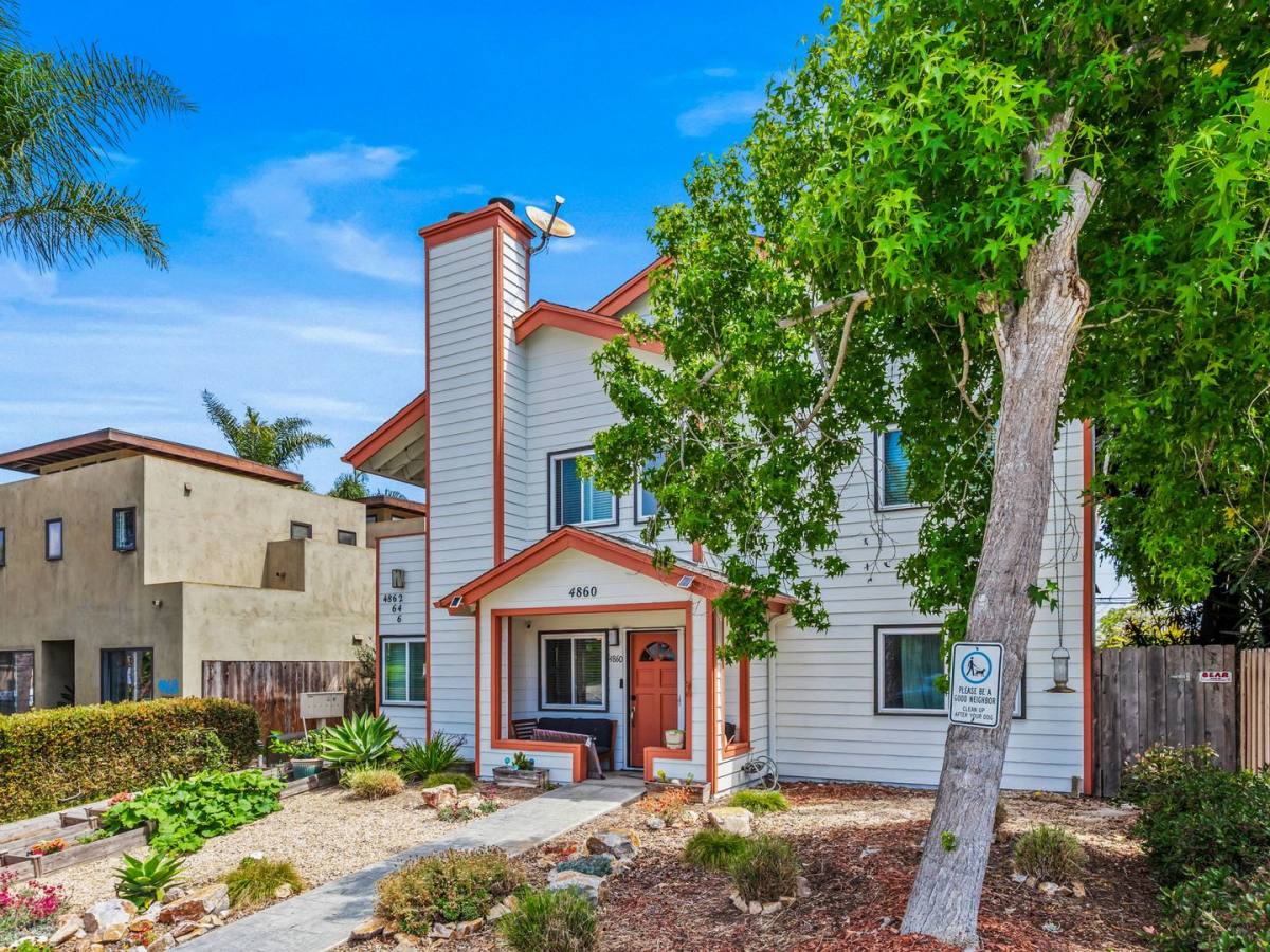 Townhouse for rent at 4866 Santa Cruz Ave, San Diego, CA 92107