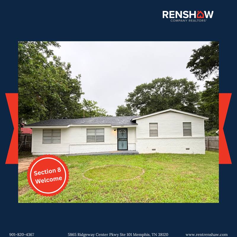 House for rent at 1488 Abernathy Rd, Memphis, TN 38116