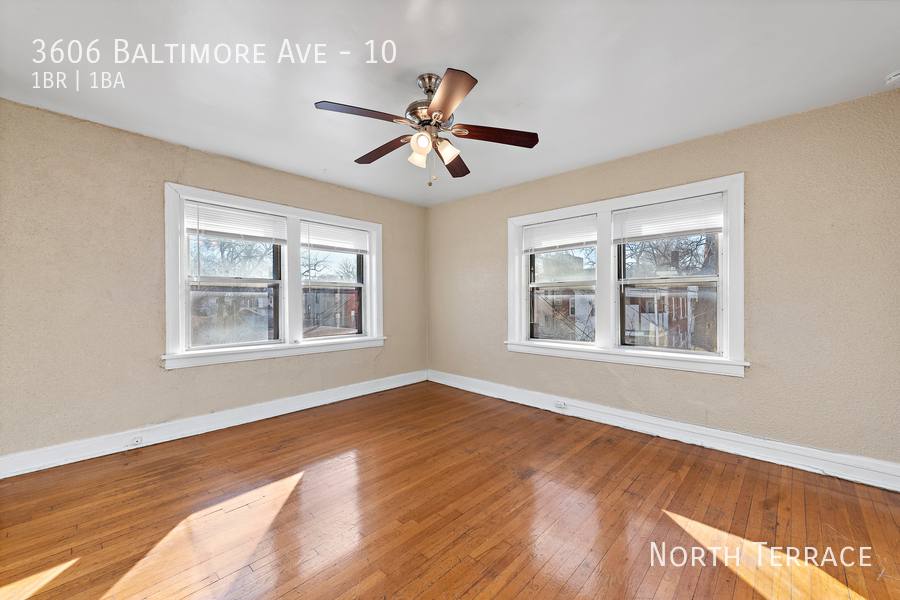 Apartment for rent at 3606 Baltimore Ave, Kansas City, MO 64111