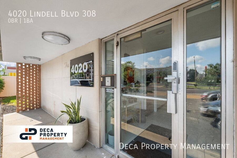 Apartment for rent at 4020 Lindell Blvd, Saint Louis, MO 63108