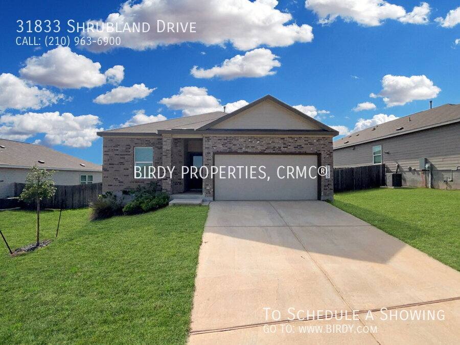 House for rent at 31833 Shrubland Dr, Bulverde, TX 78163