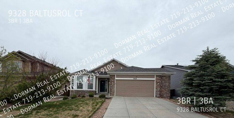 House for rent at 9328 Baltusrol Court, Peyton, CO 80831