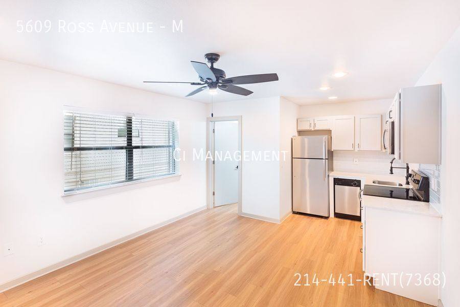 Apartment for rent at 5609 Ross Ave #M, Dallas, TX 75206