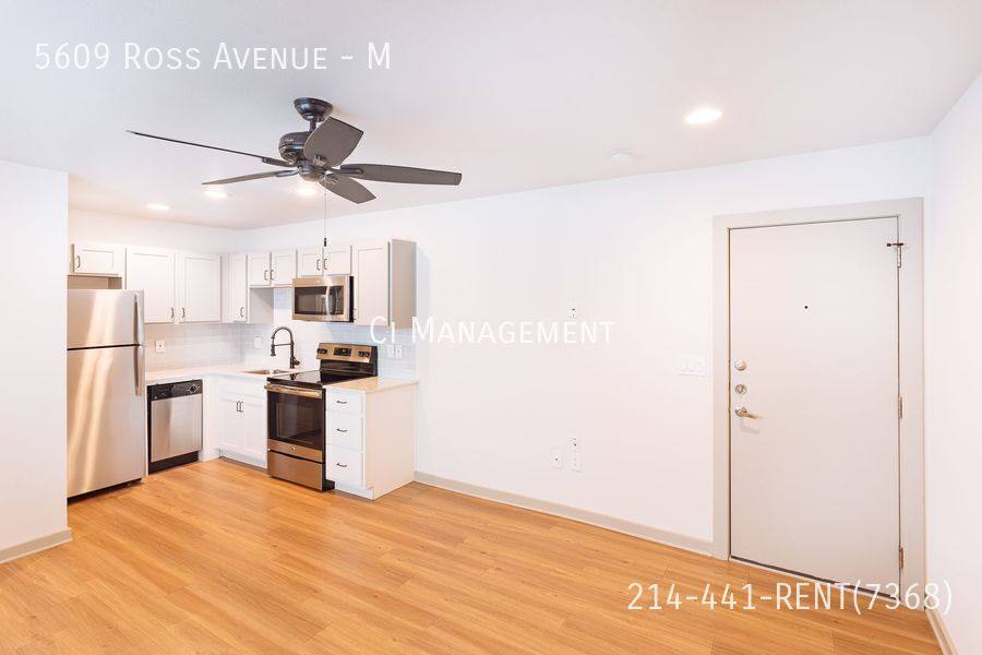 Apartment for rent at 5609 Ross Ave #M, Dallas, TX 75206