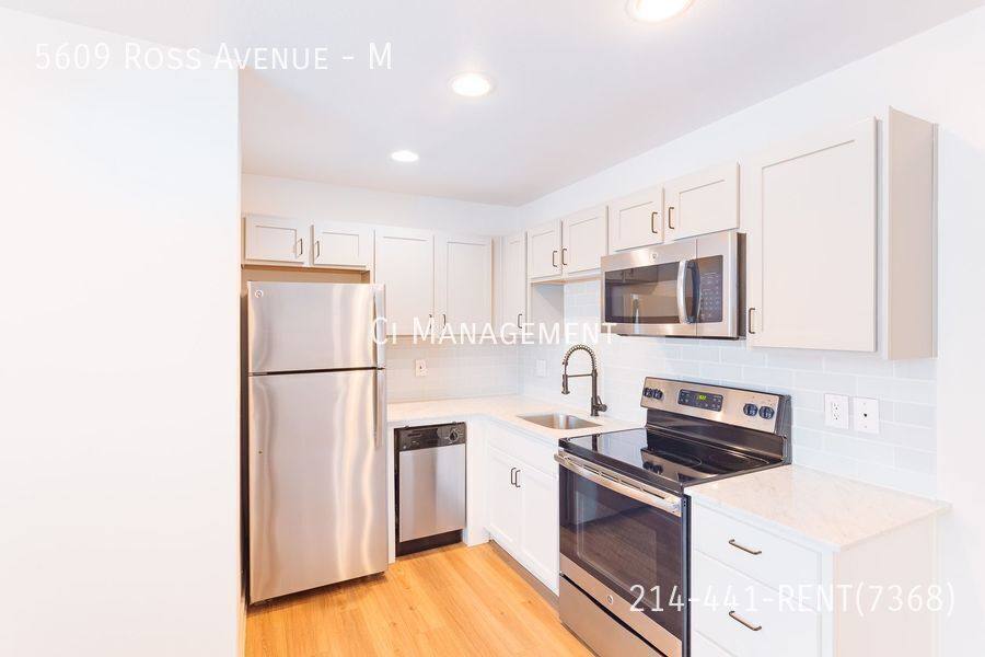 Apartment for rent at 5609 Ross Ave #M, Dallas, TX 75206