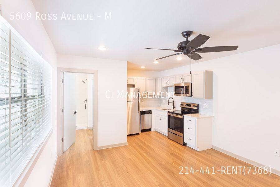 Apartment for rent at 5609 Ross Ave #M, Dallas, TX 75206
