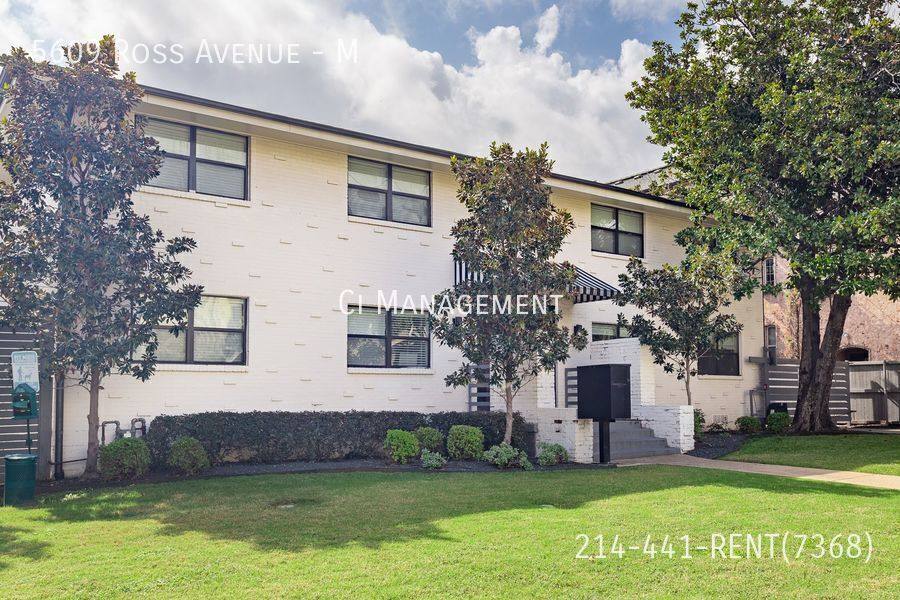 Apartment for rent at 5609 Ross Ave #M, Dallas, TX 75206