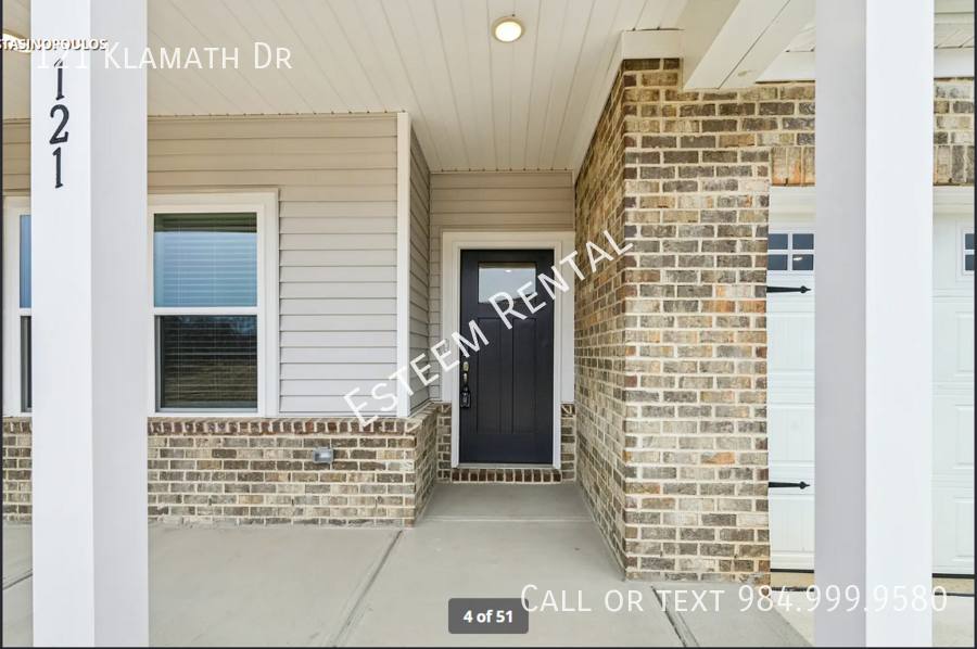 House for rent at 121 Klamath Dr, Garner, NC 27529