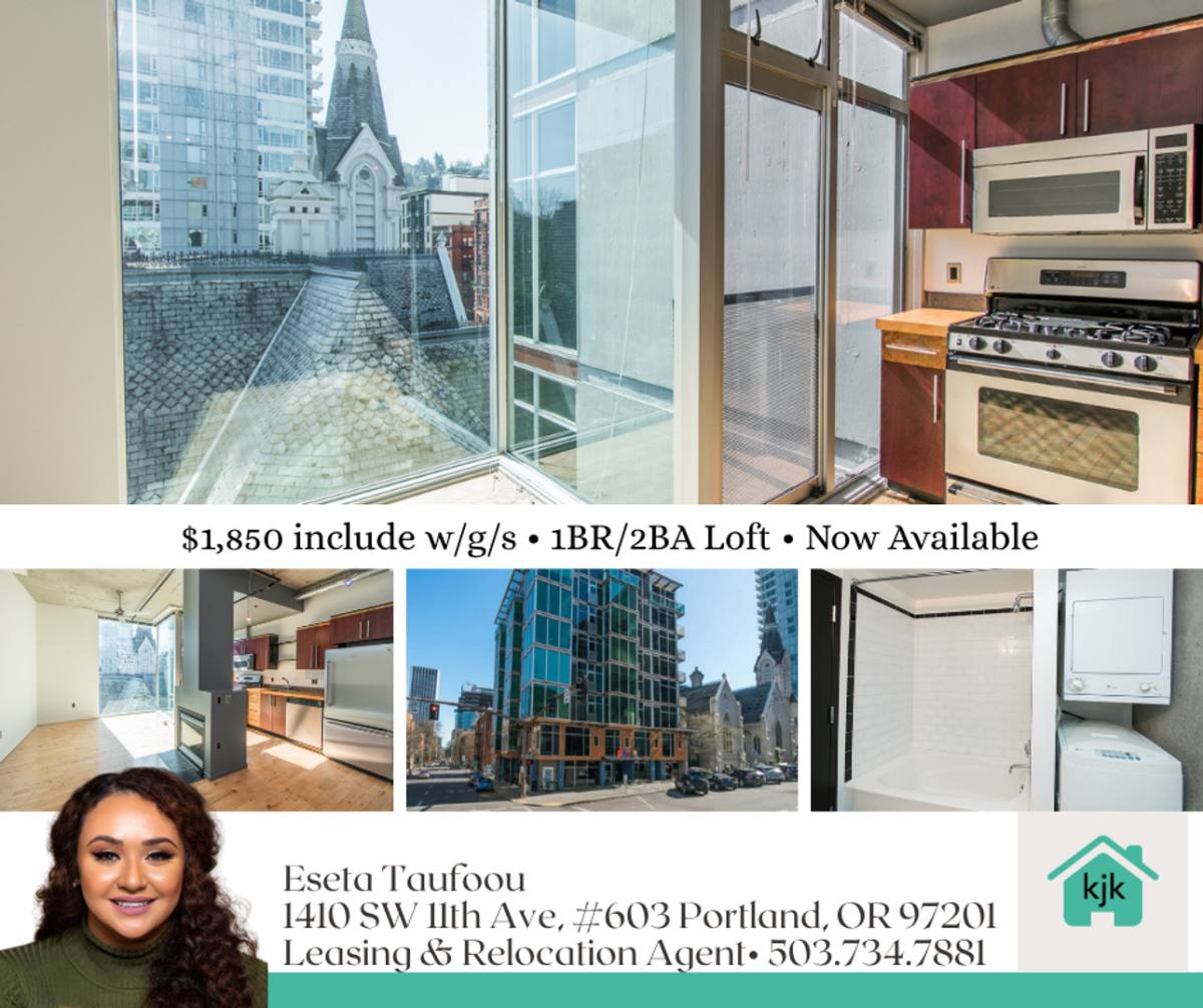 Condo for rent at 1410 SW 11th Ave #603, Portland, OR 97201
