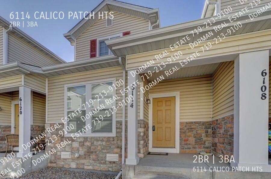 Townhouse for rent at 6114 Calico Patch Heights, Colorado Springs, CO 80923