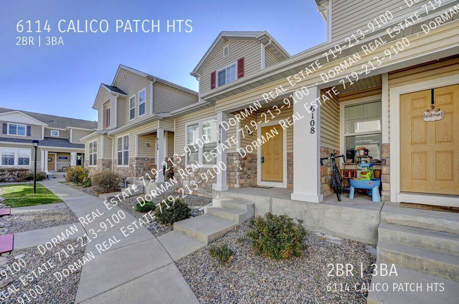 Townhouse for rent at 6114 Calico Patch Heights, Colorado Springs, CO 80923