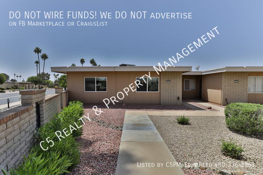 Condo for rent at 13652 N 108th Dr, Sun City, AZ 85351