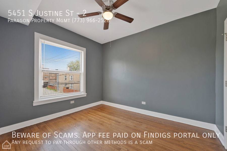 Apartment for rent at 5451 S Justine St #2, Chicago, IL 60609