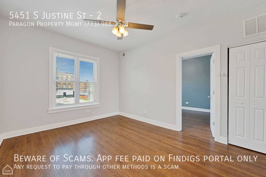 Apartment for rent at 5451 S Justine St #2, Chicago, IL 60609