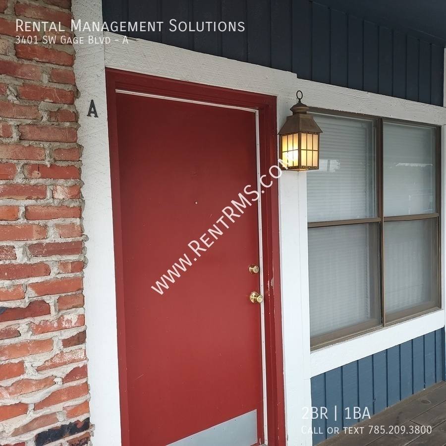 Apartment for rent at 3401 SW Gage Blvd #A, Topeka, KS 66614