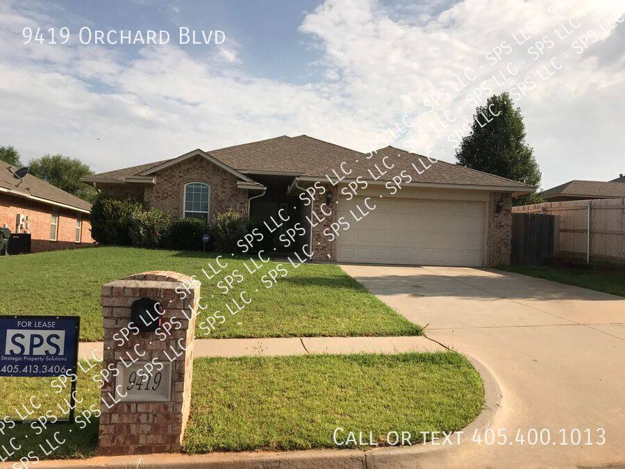 House for rent at 9419 Orchard Blvd, Oklahoma City, OK 73130