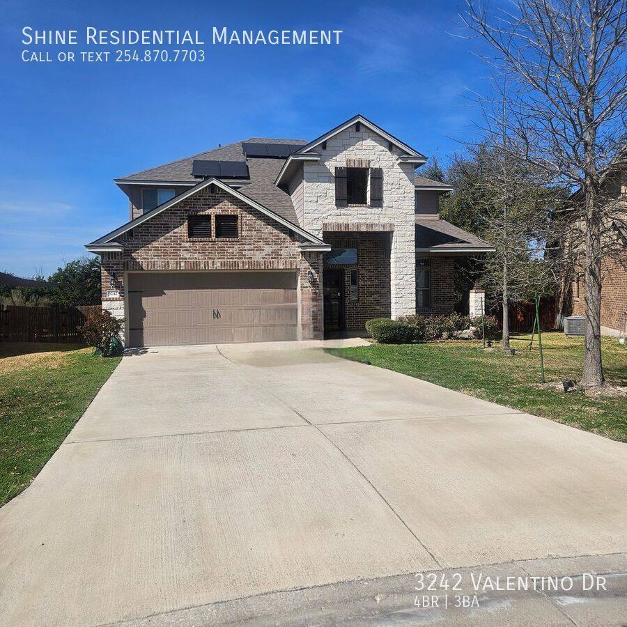 House for rent at 3242 Valentino Dr, Harker Heights, TX 76548