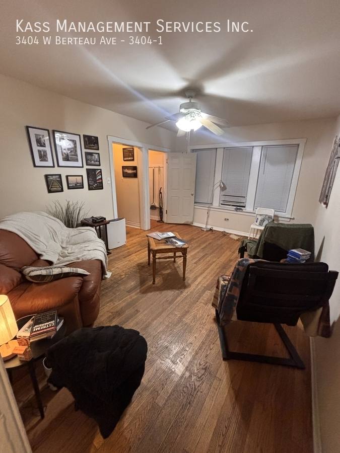 Apartment for rent at 3404 W Berteau Ave #1, Chicago, IL 60618