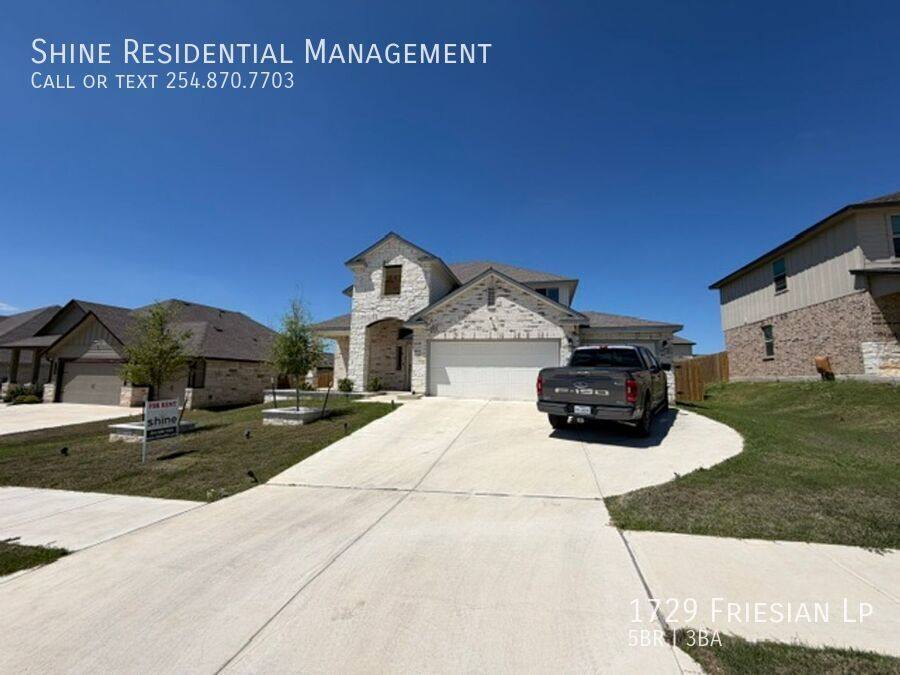 House for rent at 1729 Friesian Lp, Harker Heights, TX 76548
