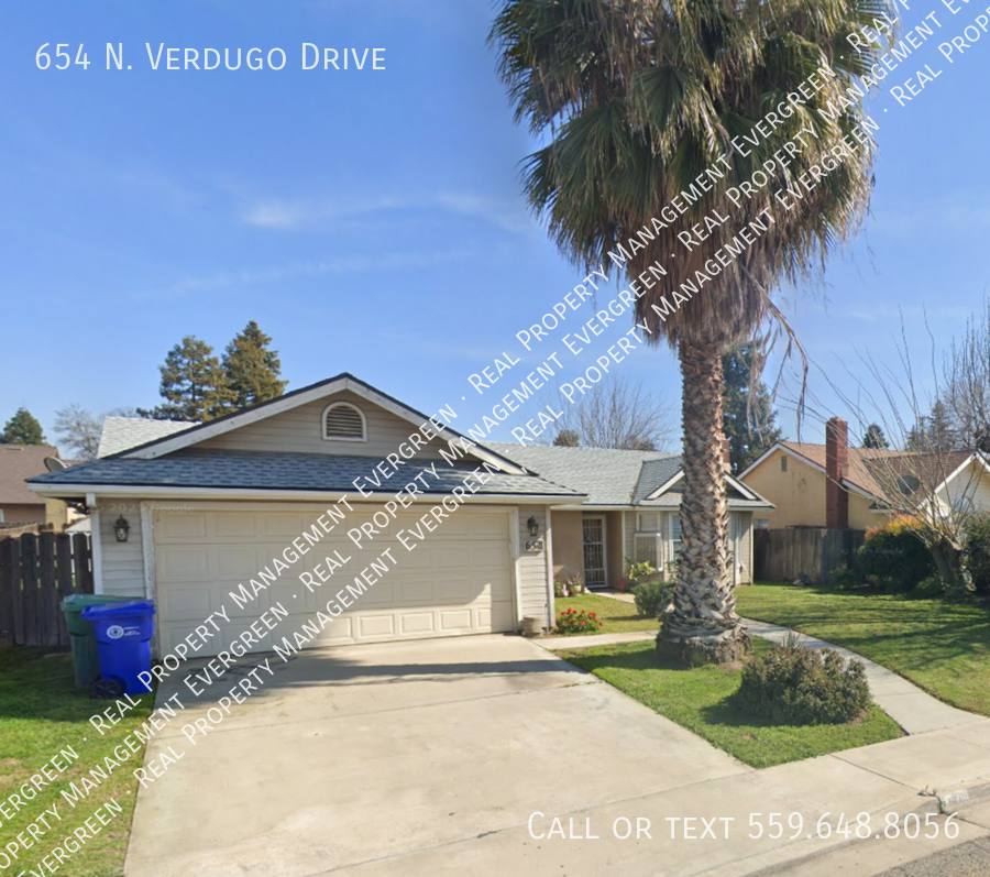 House for rent at 654 N Verdugo Dr, Porterville, CA 93257