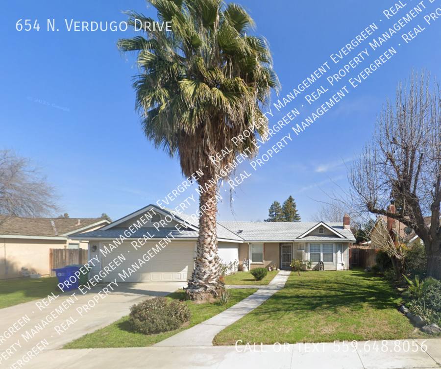 House for rent at 654 N Verdugo Dr, Porterville, CA 93257