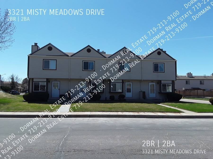 Townhouse for rent at 3321 Misty Meadows Dr, Colorado Springs, CO 80920