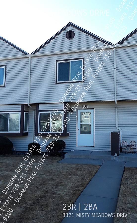 Townhouse for rent at 3321 Misty Meadows Dr, Colorado Springs, CO 80920