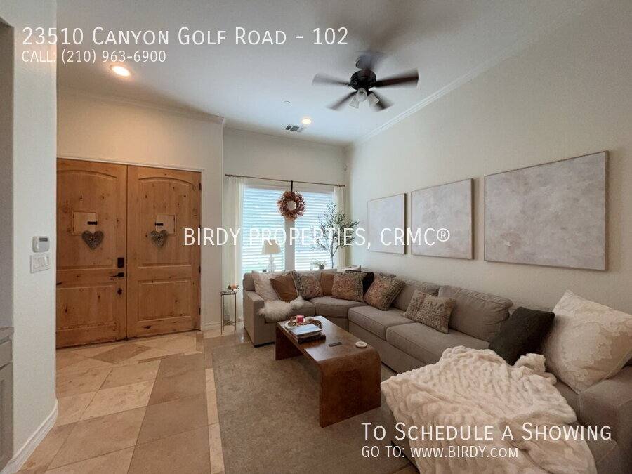Townhouse for rent at 23510 Canyon Golf Rd #102, San Antonio, TX 78258