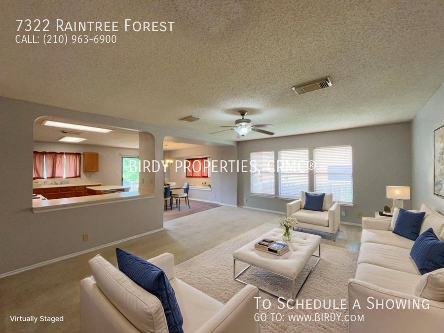 House for rent at 7322 Raintree Forest, San Antonio, TX 78233