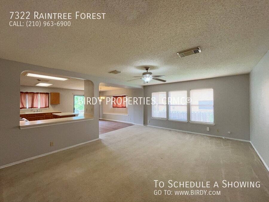 House for rent at 7322 Raintree Forest, San Antonio, TX 78233